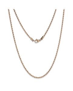 JCE2426R IP Rose Gold(Ion Plating) Stainless Steel Chain with No Stone