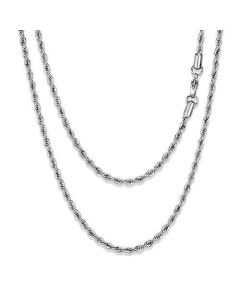 JCE2434 High polished (no plating) Stainless Steel Chain with No Stone